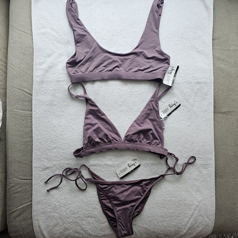 Dippin Daisy's Bikini Set (2 Tops)